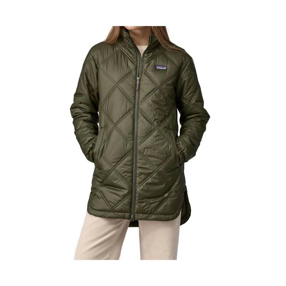 PATAGONIA pine bank parka jacket in pine needle green